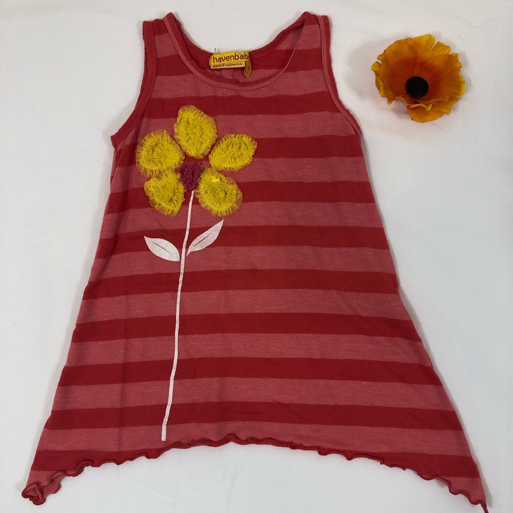 Girls striped tank top